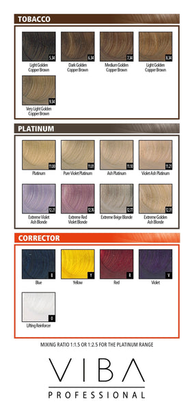 *Viba Professional Permanent Color - 78 shades & 4 correctors