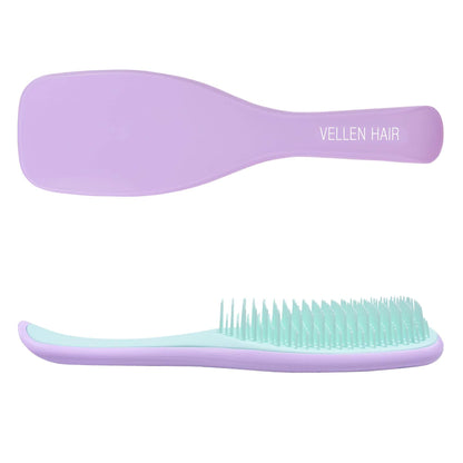 Vellen Detangle Wet Brush - Purple/Mint