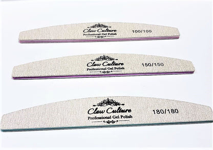 Claw Culture 100/100 Nail File 10 Pack