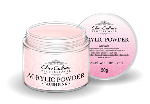 Claw Culture Acrylic Powder 50g - Blush Pink
