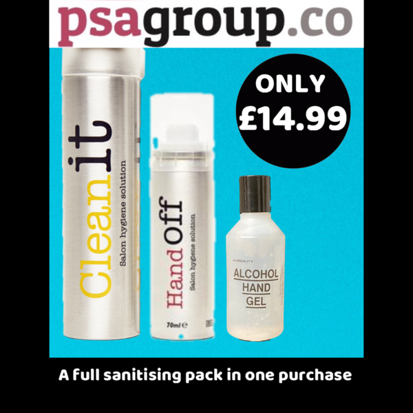 Complete Sanitiser Bundle - CleanIT, HandOff and Alcohol Gel – psagroup.co