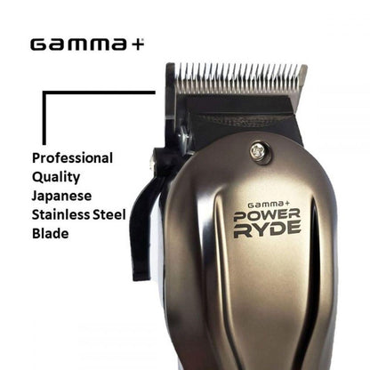 *Gamma+ Power Ryde Professional Corded Clipper