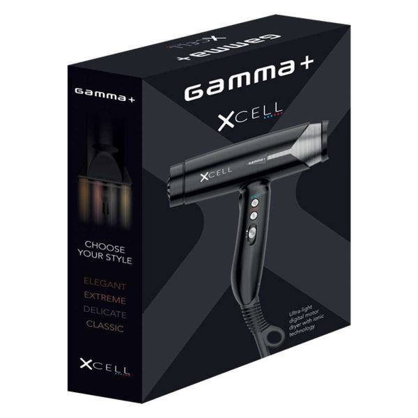 *Gamma+ XCell Ultra Light Dryer with Ionic Technology