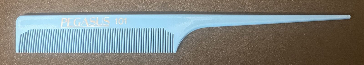 Pegasus 101 Fine Teeth Tail Comb Blue