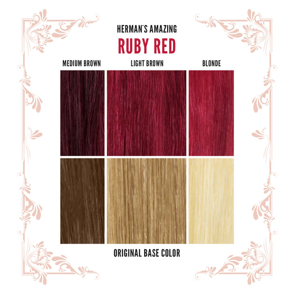 *Hermans Amazing Ruby Red