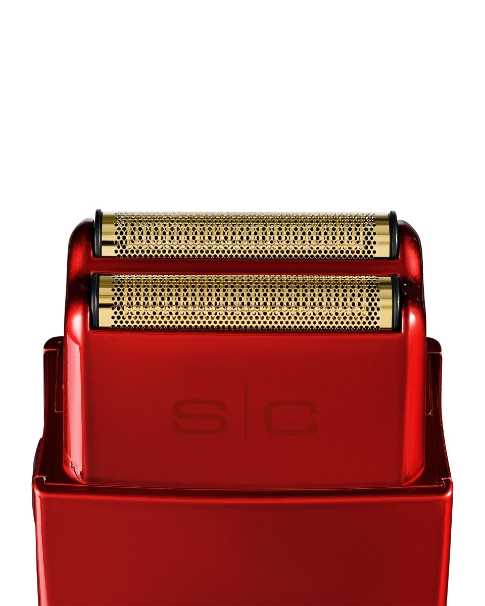 *Stylecraft Wireless Prodigy Foil Shaver - Shiny Metallic Red