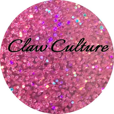 Claw Culture Nail Glitter Pot - Shady Cerise