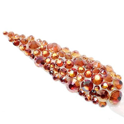 Claw Culture Genuine Cristallo Nail Stones - Amber