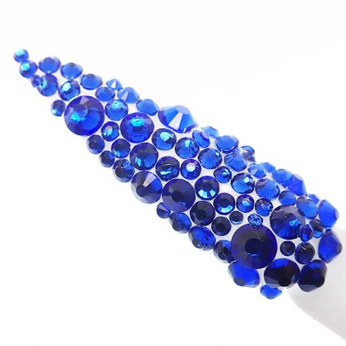 Claw Culture Genuine Cristallo Nail Stones - Bright Blue