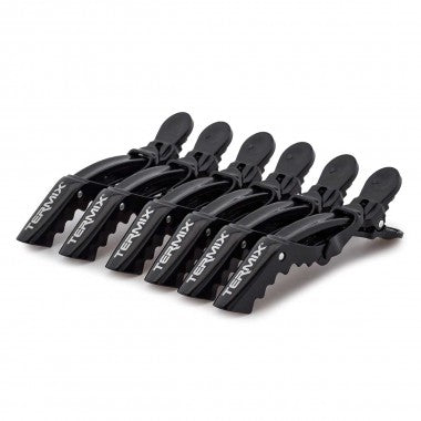 *Termix Sectioning Clips - Pack of 6 - Glossy Black