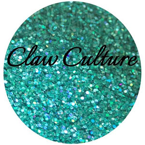 Claw Culture Nail Glitter Pot - Trouble Maker Teal